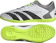 Futbolo batai Adidas Predator Accuracy.4 IN, 47 1/3 dydis, balti/žali цена и информация | Futbolo bateliai | pigu.lt