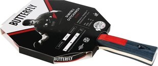 Stalo teniso raketė Butterfly, juoda, 1 vnt kaina ir informacija | Stalo teniso raketės, dėklai ir rinkiniai | pigu.lt