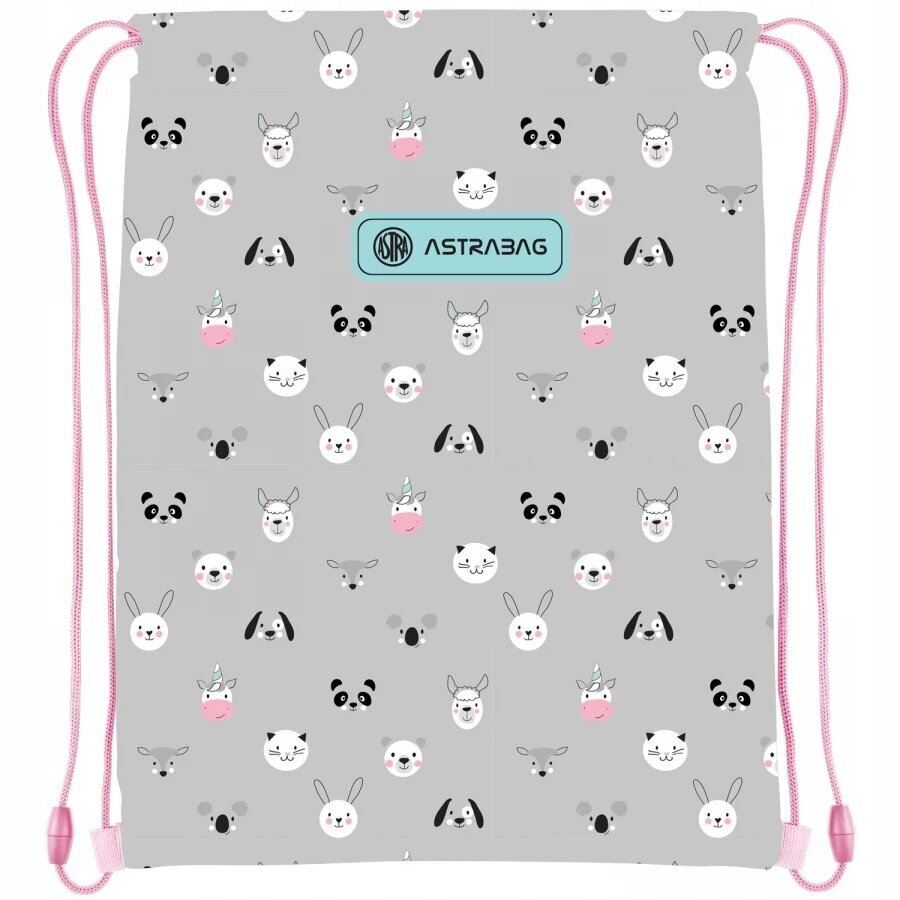 Maišelis-kuprinė AstraBag AD1 Kitty The Cute 507023020, 40×33 cm цена и информация | Kuprinės mokyklai, sportiniai maišeliai | pigu.lt