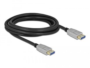 Delock DisplayPort, 3 m kaina ir informacija | Kabeliai ir laidai | pigu.lt