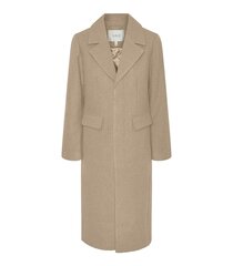 Женское пальто YAS 26030713*01, бежевое цена и информация | Женские куртки | pigu.lt