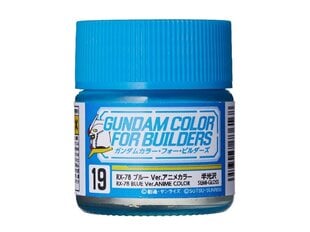 Akriliniai dažai Mr.Hobby - Gundam Color For Builders Blue Ver, 10 ml, UG-19 kaina ir informacija | Piešimo, tapybos, lipdymo reikmenys | pigu.lt