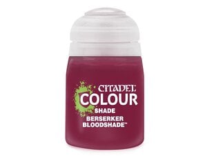 Akriliniai dažai Citadel Berserker Bloodshade (shade) 24-34, 18ml kaina ir informacija | Piešimo, tapybos, lipdymo reikmenys | pigu.lt