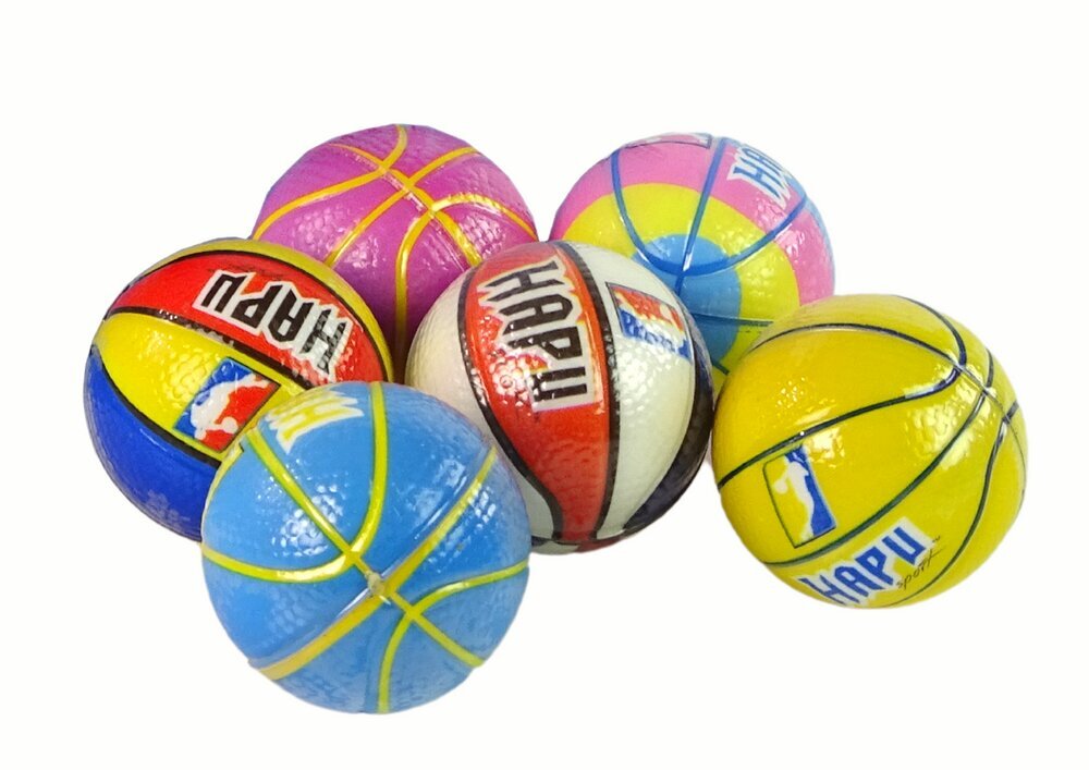 Minkštas kamuolys Hapu, 7 cm kaina ir informacija | Žaislai berniukams | pigu.lt