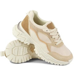 Женская повседневная обувь Marco Tozzi 24202/20, бежевая цена и информация | Спортивная обувь, кроссовки для женщин | pigu.lt