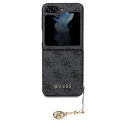 Guess GUHCZF5GF4GGR F731 Z Flip5 szary|grey hardcase 4G Charms Collection цена и информация | Чехлы для телефонов | pigu.lt