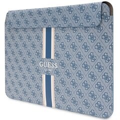 Guess Sleeve GUCS14P4RPSB 14" niebieski| blue 4G Printed Stripes kaina ir informacija | Moteriškos rankinės | pigu.lt