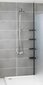 Metalinė dušo lentyna Allstar, 20x6,5x62,5 kaina ir informacija | Vonios kambario aksesuarai | pigu.lt