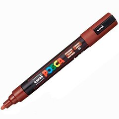 Markeris Posca PC-5M rudas, 6 vnt цена и информация | Канцелярские товары | pigu.lt