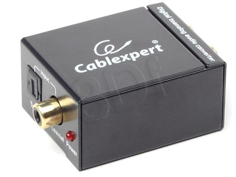Gembird - Adapter Digital Audio TOSLINK -> Analog RCA kaina ir informacija | Kabeliai ir laidai | pigu.lt