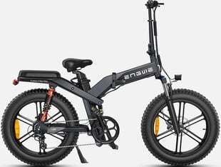 Электровелосипед Engwe X20, 20", черный, 750Вт, 22.2Ач цена и информация | Электровелосипеды | pigu.lt