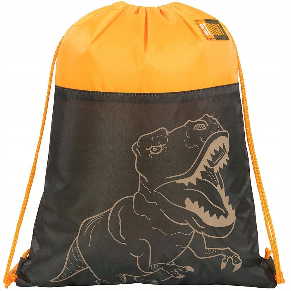 Maišelis-kuprinė St.Right SO-01 T-Rex Junior 654046, 34x43 cm цена и информация | Kuprinės mokyklai, sportiniai maišeliai | pigu.lt