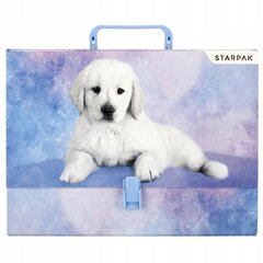 Aplankas su rankena Starpak Dog Galaxy 511092, A4, 95 mm цена и информация | Kanceliarinės prekės | pigu.lt