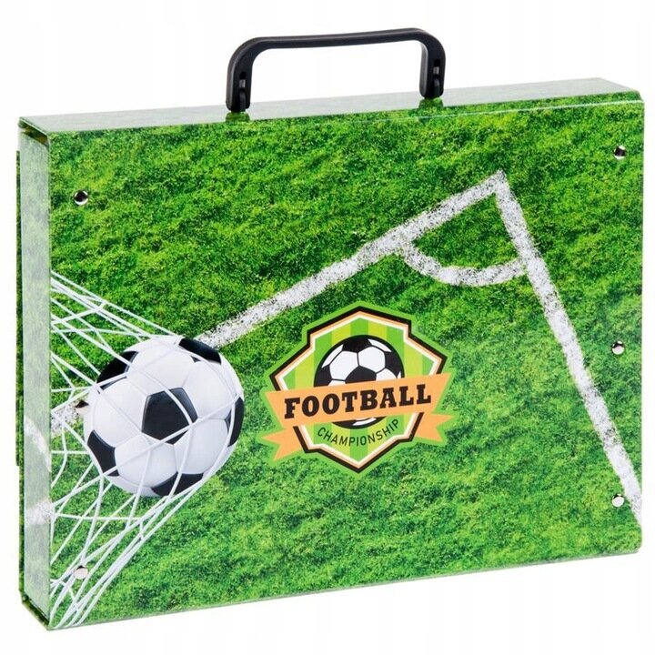 Aplankas su rankena Starpak Football 447893, A4 kaina ir informacija | Kanceliarinės prekės | pigu.lt