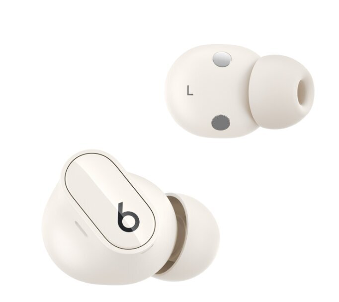 Beats Studio Buds + - True Wireless Noise Cancelling Earbuds - Ivory - MQLJ3ZM/A kaina ir informacija | Ausinės | pigu.lt