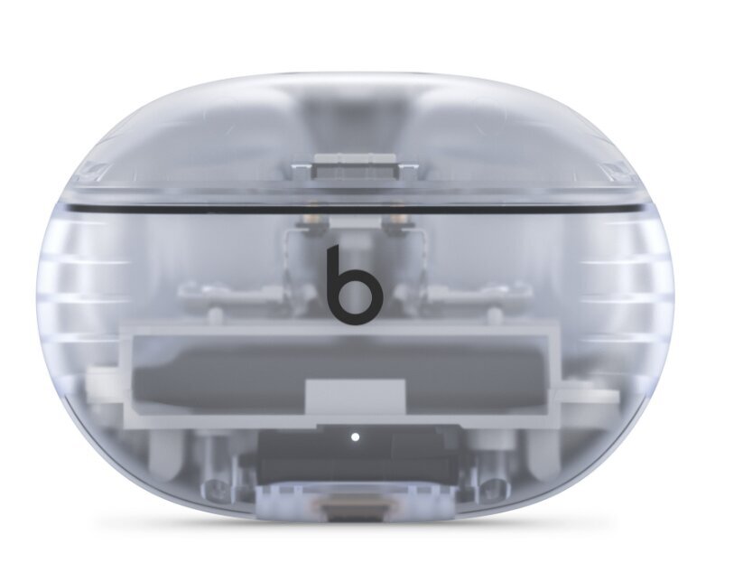 Beats Studio Buds + - True Wireless Noise Cancelling Earbuds - Transparent - MQLK3ZM/A kaina ir informacija | Ausinės | pigu.lt