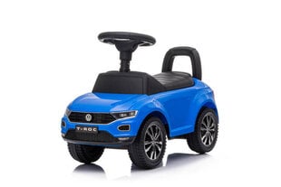 Paspiriama mašinėlė Volkswagen T-rock, mėlyna kaina ir informacija | Žaislai kūdikiams | pigu.lt