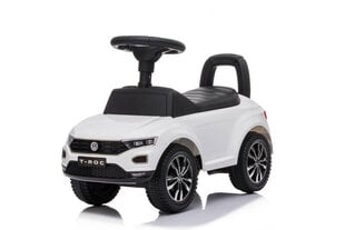Paspiriama mašinėlė Volkswagen T-rock, balta kaina ir informacija | Žaislai kūdikiams | pigu.lt