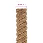 Džiuto virvė vidaXL, 5 mx50 mm kaina ir informacija | Sodo įrankiai | pigu.lt
