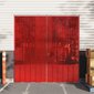 Durų užuolaida, raudona, 300mmx2,6mm, 25m, PVC kaina ir informacija | Durų lankstai, priedai | pigu.lt