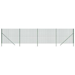 Vielinė tinklinė tvora vidaXL 1,4x10m kaina ir informacija | Tvoros ir jų priedai | pigu.lt