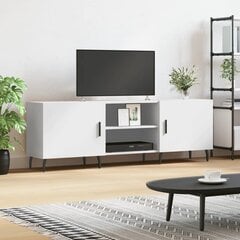 Televizoriaus spintelė vidaXL, 150x30x50 cm, balta kaina ir informacija | TV staliukai | pigu.lt