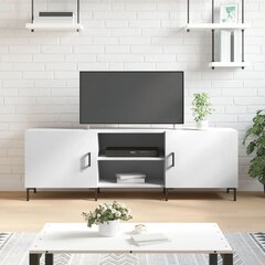 Televizoriaus spintelė vidaXL, 150x30x50 cm, balta kaina ir informacija | TV staliukai | pigu.lt