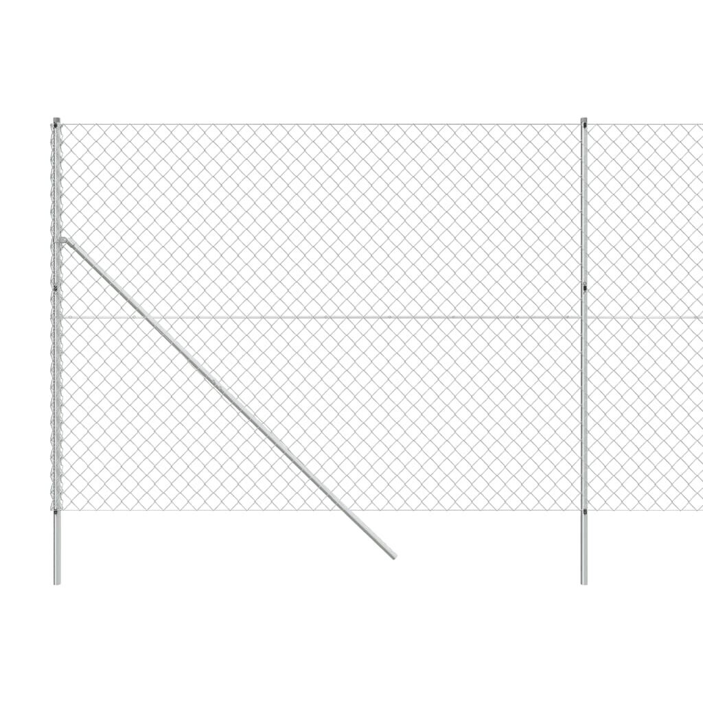 Tinklinė tvora vidaXL 1,8x10m kaina ir informacija | Tvoros ir jų priedai | pigu.lt