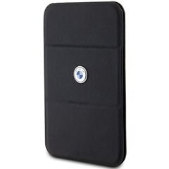 BMW Wallet Card Slot Stand BMWCSMRSK czarny|black MagSafe Signature Collection BMWCSMRSK kaina ir informacija | Moteriškos rankinės | pigu.lt