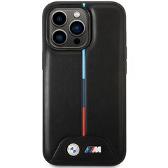 Etui BMW BMHMP13L22PVTK iPhone 13 Pro | 13 6.1" czarny|black Quilted Tricolor MagSafe цена и информация | Чехлы для телефонов | pigu.lt