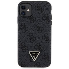 Guess GUHCN61P4TDSCPK iPhone 11 | Xr 6.1" czarny|black hardcase Crossbody 4G Metal Logo цена и информация | Чехлы для телефонов | pigu.lt