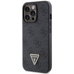 Guess GUHCP13LP4TDSCPK iPhone 13 Pro | 13 6.1" czarny|black hardcase Crossbody 4G Metal Logo цена и информация | Чехлы для телефонов | pigu.lt