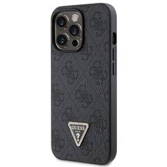 Guess GUHCP13XP4TDSCPK iPhone 13 Pro Max 6.7" czarny|black hardcase Crossbody 4G Metal Logo цена и информация | Чехлы для телефонов | pigu.lt