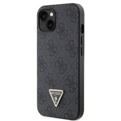 Guess GUHCP14SP4TDSCPK iPhone 14 6.1" czarny|black hardcase Crossbody 4G Metal Logo цена и информация | Чехлы для телефонов | pigu.lt