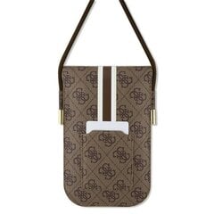 Guess Torebka GUOWBP4RPSW brązowy|brown 4G Stripes цена и информация | Женские сумки | pigu.lt