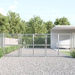 Tinkliniai sodo vartai vidaXL 400x175cm kaina ir informacija | Tvoros ir jų priedai | pigu.lt