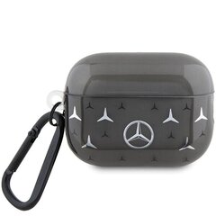 Mercedes MEAP28DPMGS AirPods Pro 2 cover czarny|black Large Star Pattern цена и информация | Аксессуары для наушников | pigu.lt