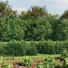 Vielinė tinklinė tvora vidaXL 1,4x25m kaina ir informacija | Tvoros ir jų priedai | pigu.lt