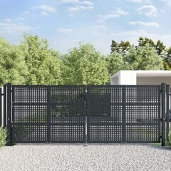 Sodo vartai vidaXL 400x175cm kaina ir informacija | Tvoros ir jų priedai | pigu.lt