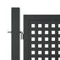 Sodo vartai vidaXL 400x125cm kaina ir informacija | Tvoros ir jų priedai | pigu.lt