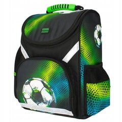 Mokyklinė kuprinė Starpak Football Green 485871, 37x34x20 cm kaina ir informacija | Kuprinės mokyklai, sportiniai maišeliai | pigu.lt