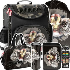 Mokyklinė kuprinė su priedais Paso Avengers AV22II-524 цена и информация | Школьные рюкзаки, спортивные сумки | pigu.lt