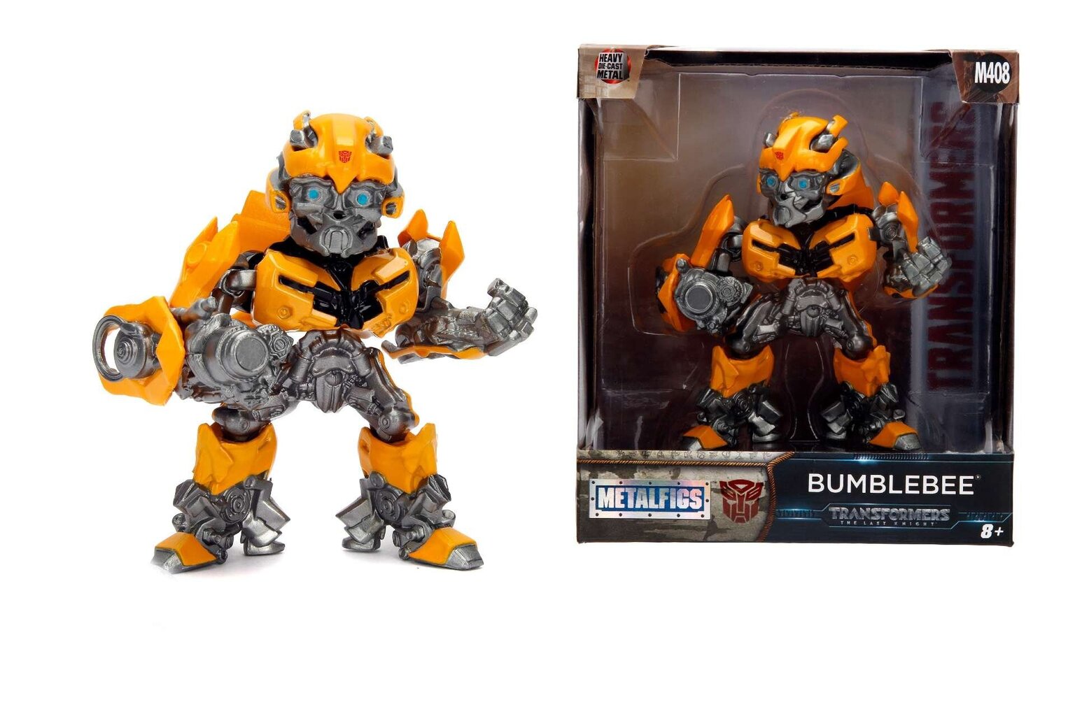 Figūrėlė Bumblebee Transformers Jada Toys, 10 cm kaina ir informacija | Žaislai berniukams | pigu.lt