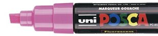 Маркер UNI Posca PC-8K флуоресцентный розовый(F13) цена и информация | Письменные принадлежности | pigu.lt