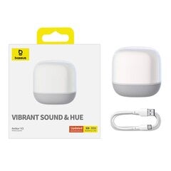 AeQur V2 Wireless Speaker  Baseus  (white) цена и информация | Аудиоколонки | pigu.lt