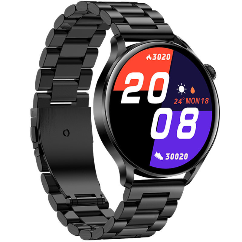 Rubicon RNCE81 Black kaina ir informacija | Išmanieji laikrodžiai (smartwatch) | pigu.lt