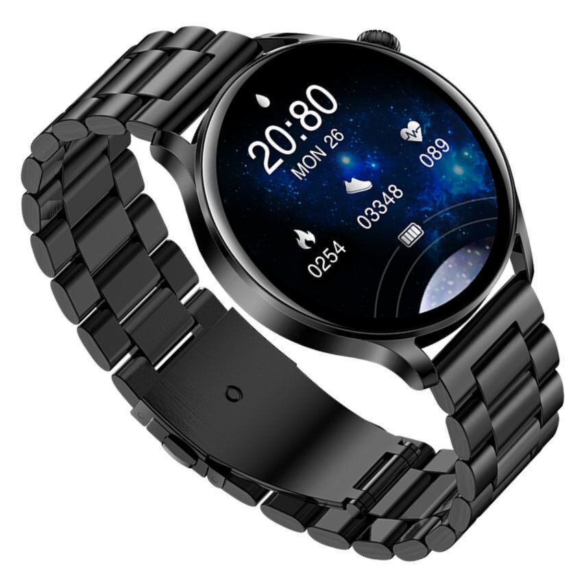 Rubicon RNCE81 Black kaina ir informacija | Išmanieji laikrodžiai (smartwatch) | pigu.lt