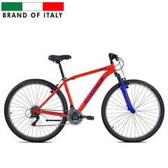 Kalnų dviratis Stucchi Techno 23S745, 29'', raudonas kaina ir informacija | Dviračiai | pigu.lt