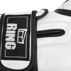 Bokso pirštinės Ring Knocker (RR-11), juodos/baltos kaina ir informacija | Kovos menai | pigu.lt