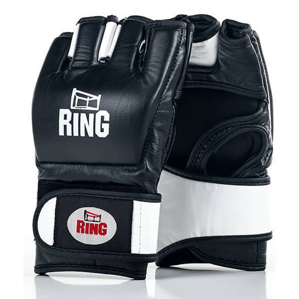 MMA pirštinės Ring Bolt (RR-55), XL, juodos цена и информация | Kovos menai | pigu.lt